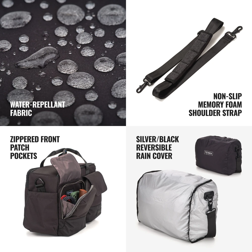 Tenba Sac d’épaule DNA v2 16 Pro - Noir
