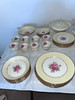 66 Piece Royal Swan Yellow Regalia China Set - 8 Place