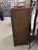 Vintage Walnut with Mahogany Veneer Waterfall Highboay