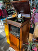 Antique Edison Record Player in High Stand