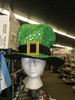 Large Green with Gold Shamrocks Leprechaun Hat