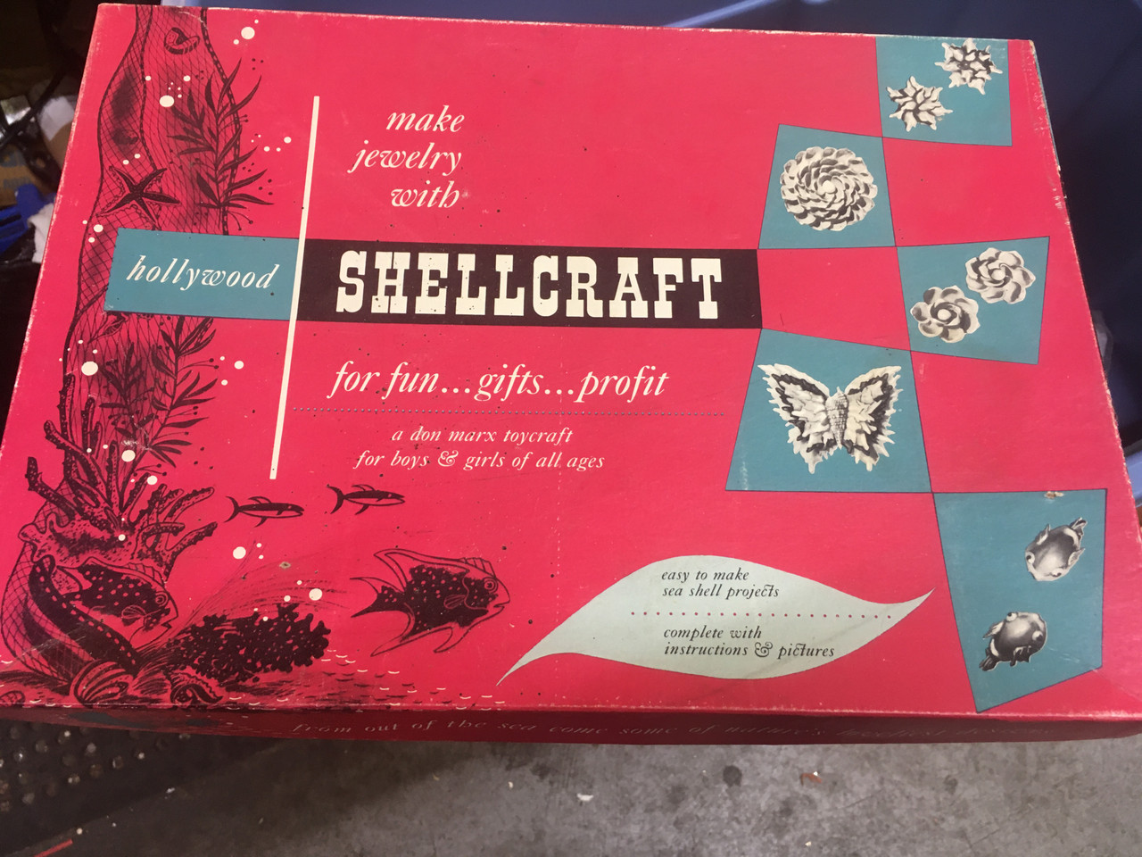 Shellcraft Jewellry Kit - Vintage
