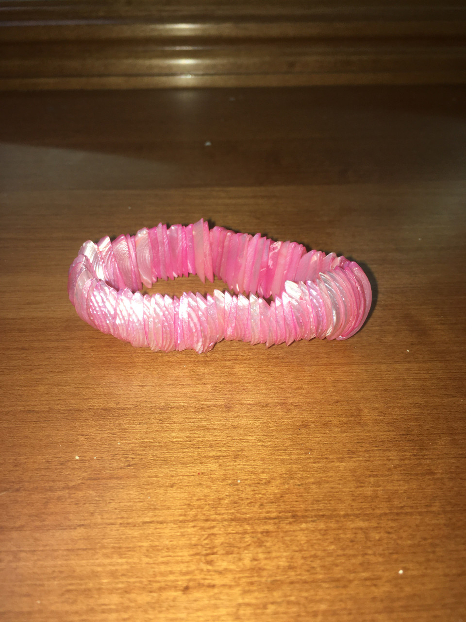 Pink Shell Bracelet
