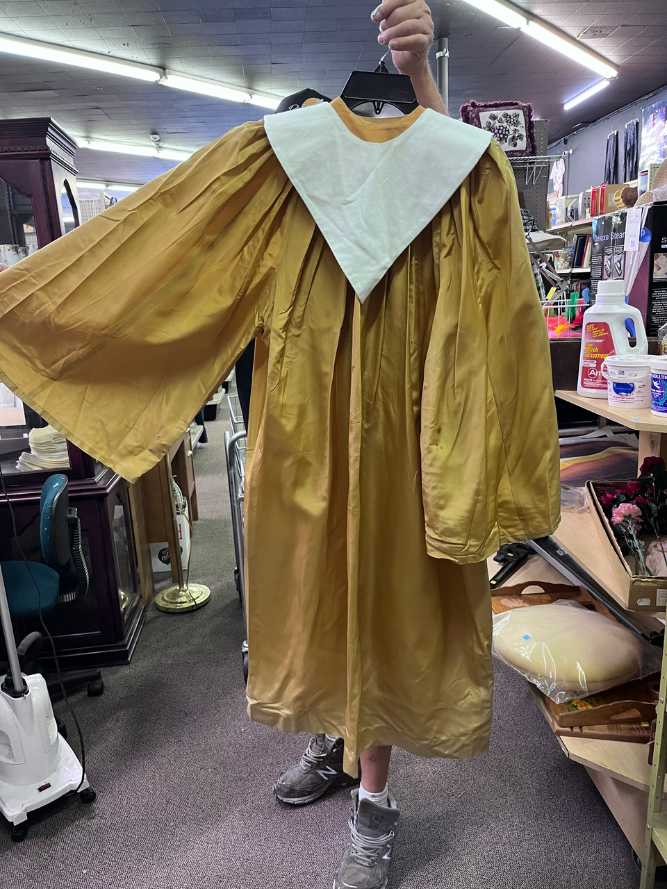 Gold and White Choir Robes