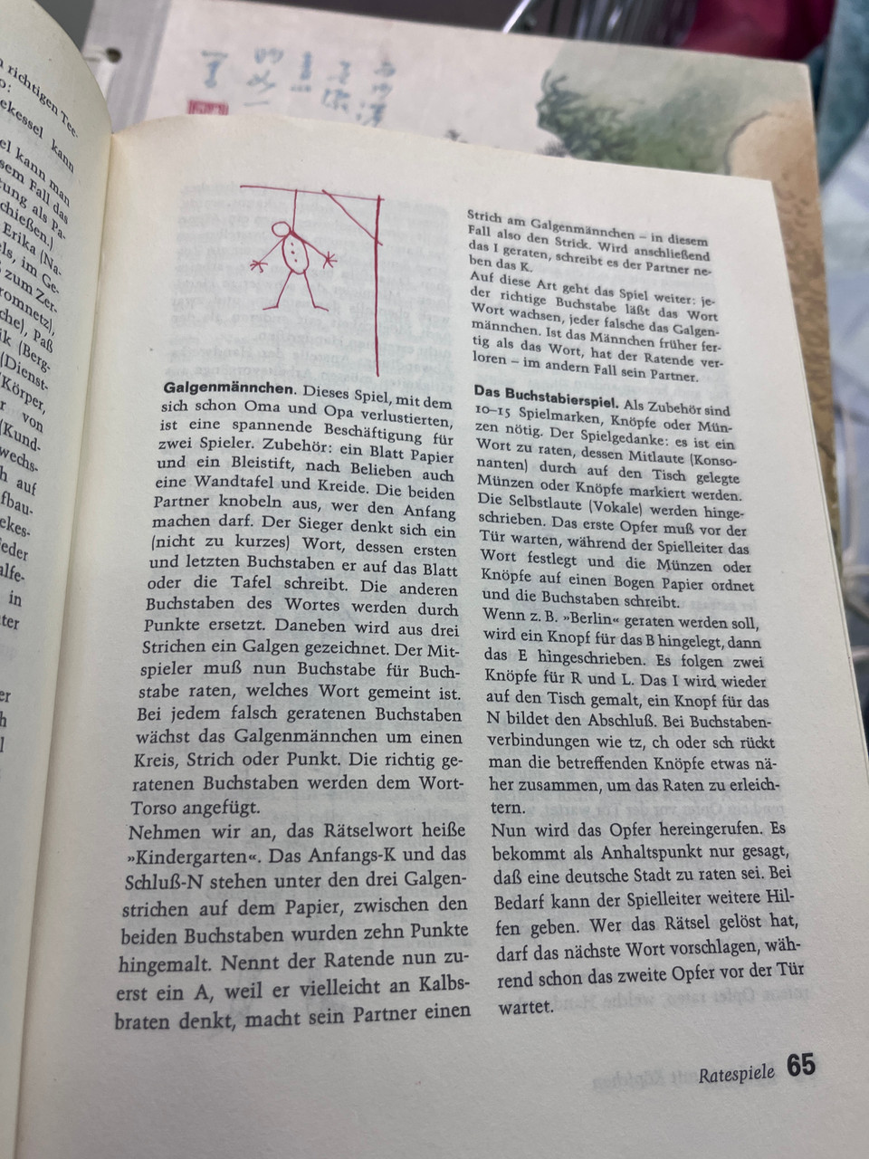 Das groBe Buch der Spiele - German Book "The Big Book of Games"