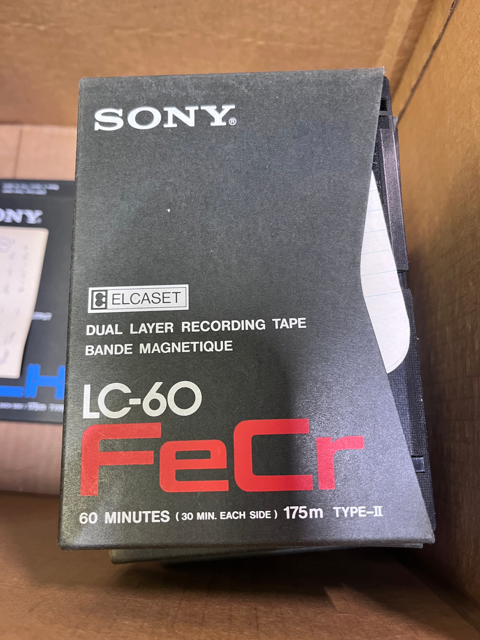 Sony Elcaset LC-60 FeCr Tape