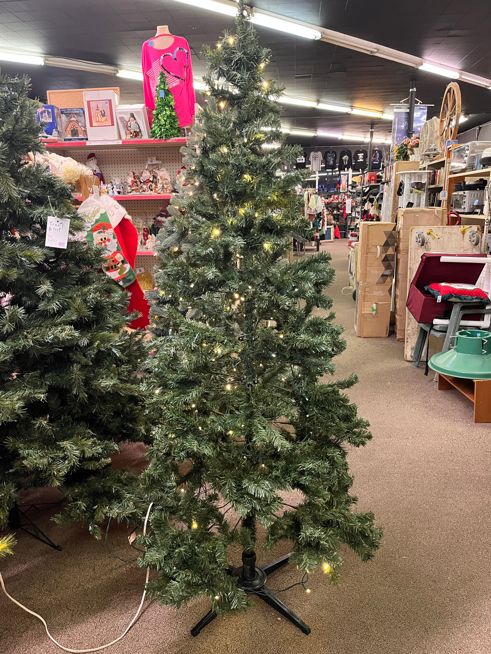 6.5 Prelit LED White lights Christmas Tree