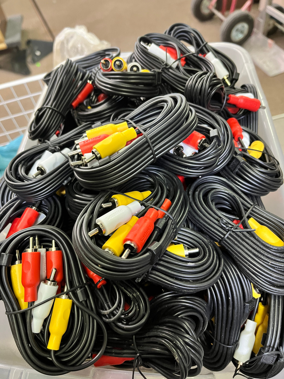 Phillips 6' RCA Cords - 2 and 3 strand