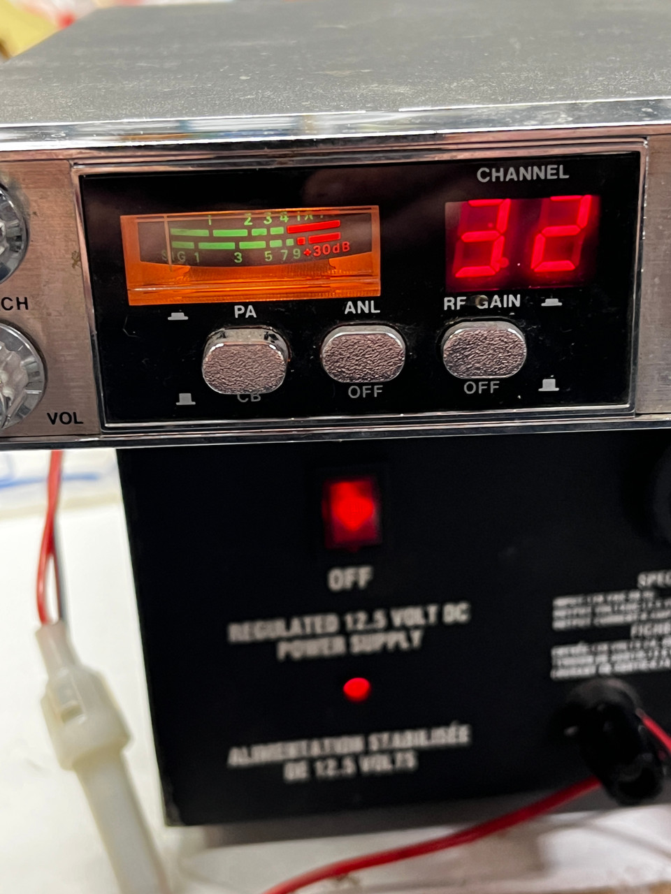 President 40 Channel CB Radio