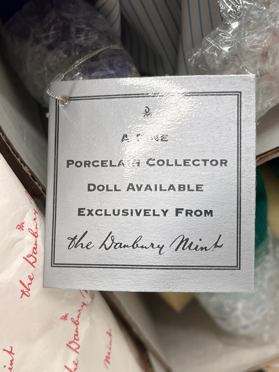 Danbury Mint "Nicholas" Porcelain Doll NIB