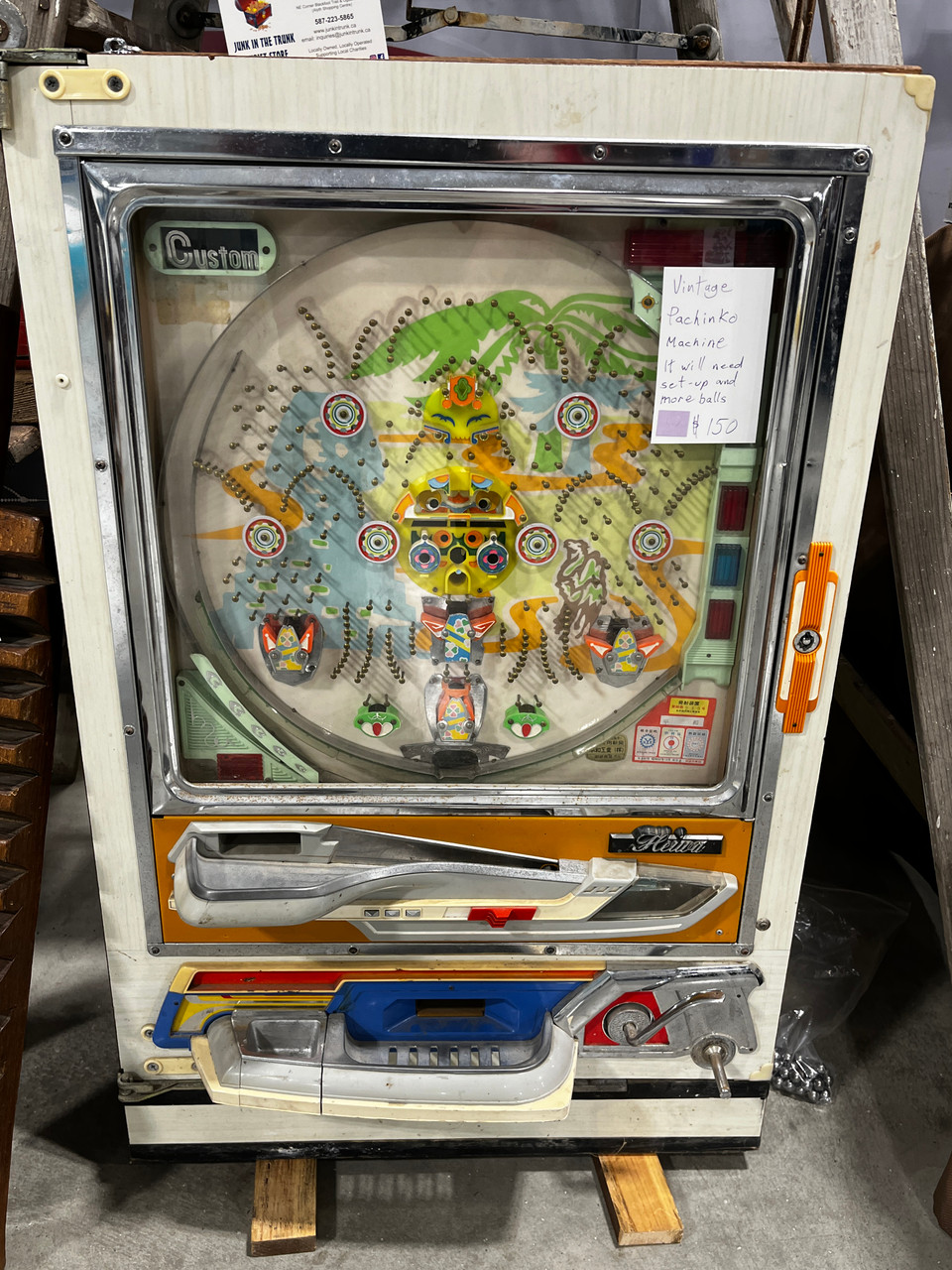 Vintage Heiwa Pachinko Machine