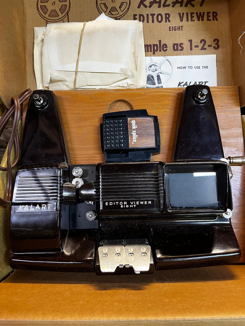 Vintage Kalart Film Editor Eight for 8mm & Super 8