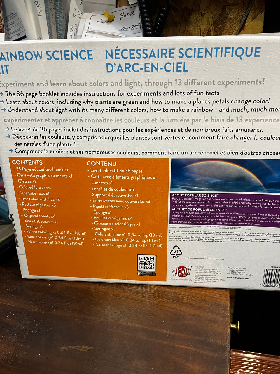 Popular Science Rainbow Kit