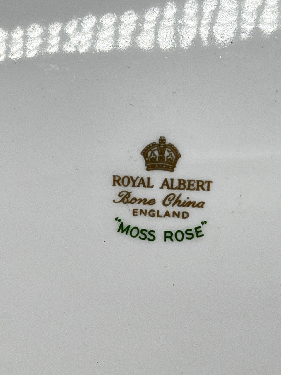 Royal Albert "Moss Rose" 12" Oval Platter