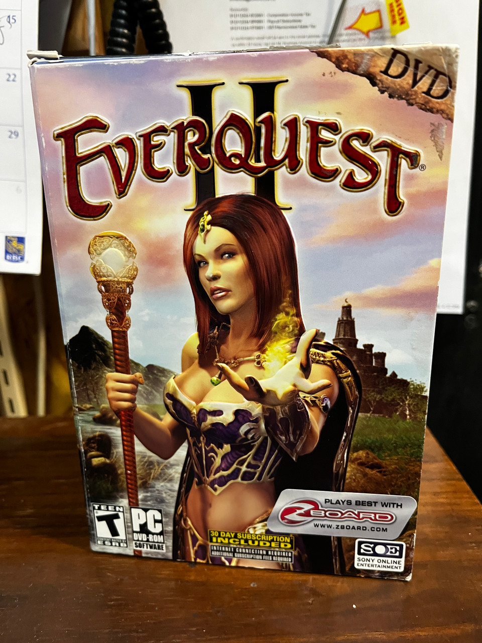 Everquest II DVD Rom PC Game