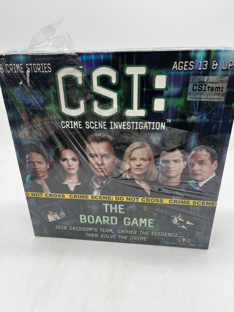 CSI Crime Scene Investigation Board Game