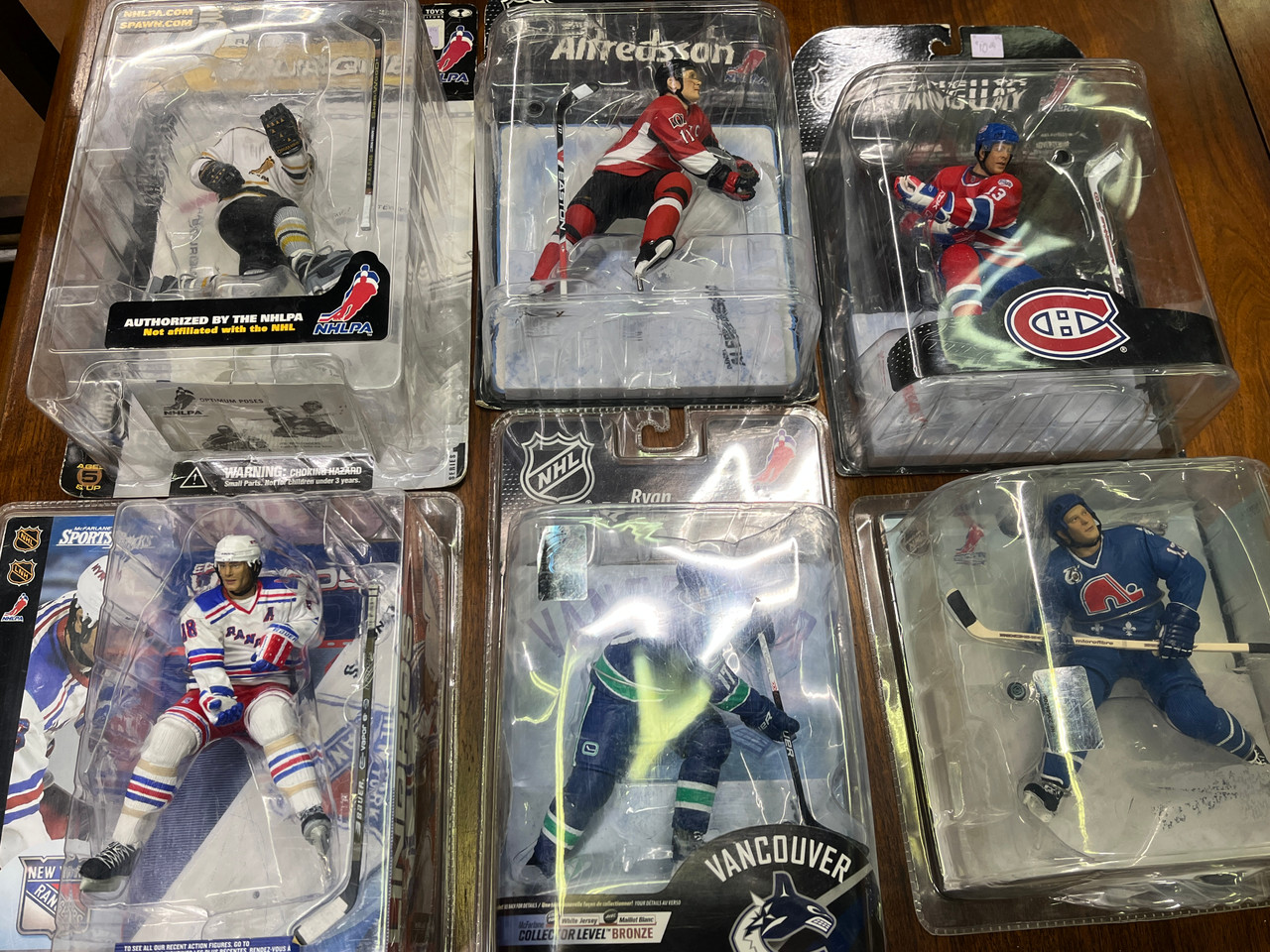 McFarlane Collectable Hockey Figures New