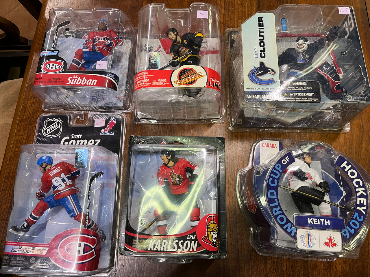 McFarlane Collectable Hockey Figures New