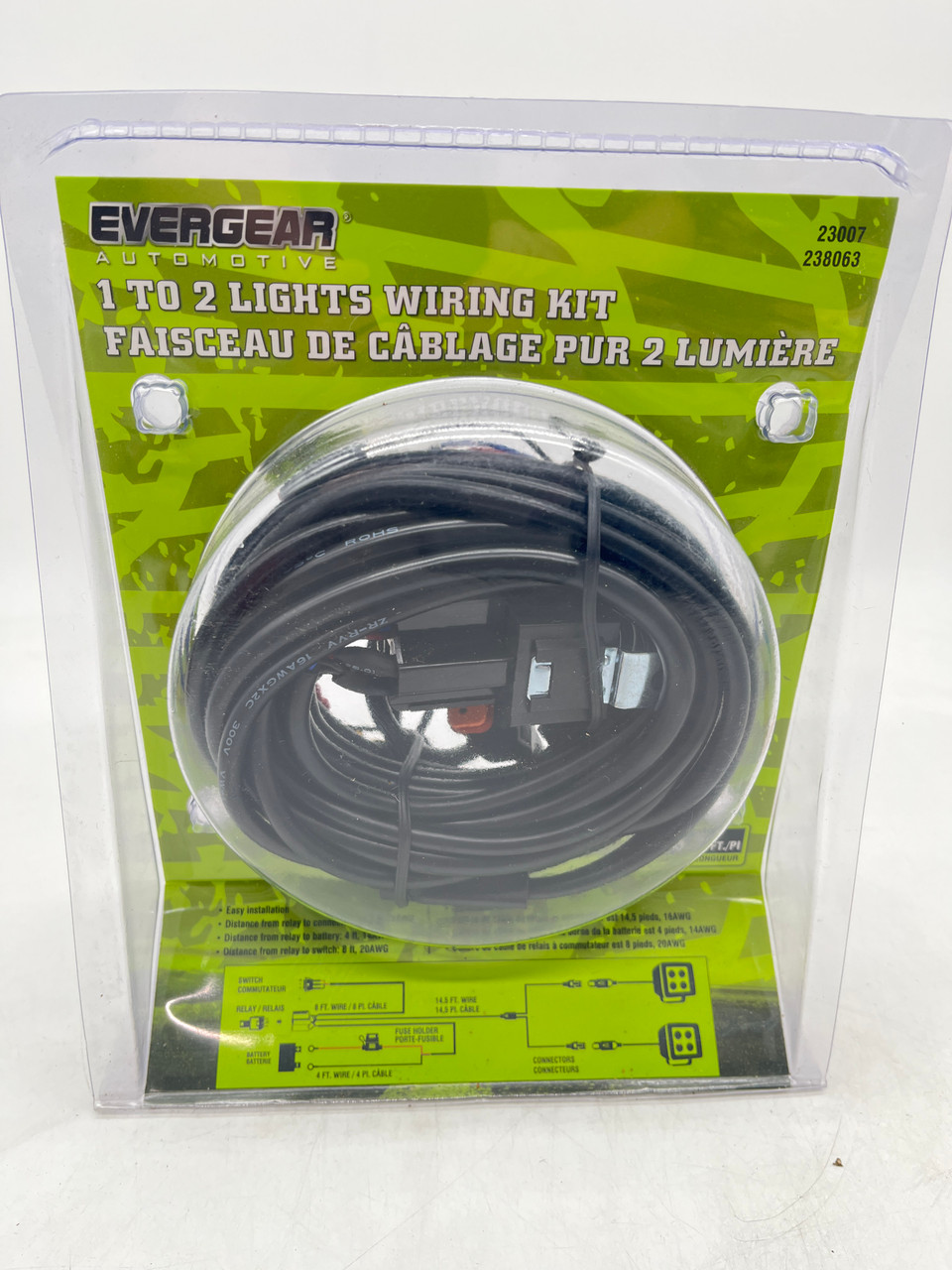 Evergear 1 to 2 Light Wiring Kit (Automotive)