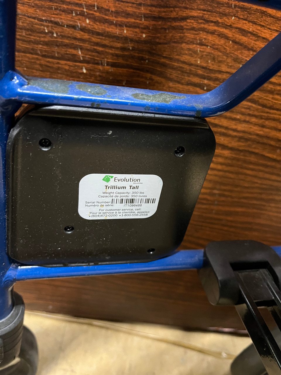 Evolution Trillium Tall Foldable Walker