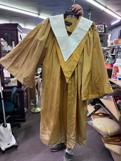 Gold and White Choir Robes