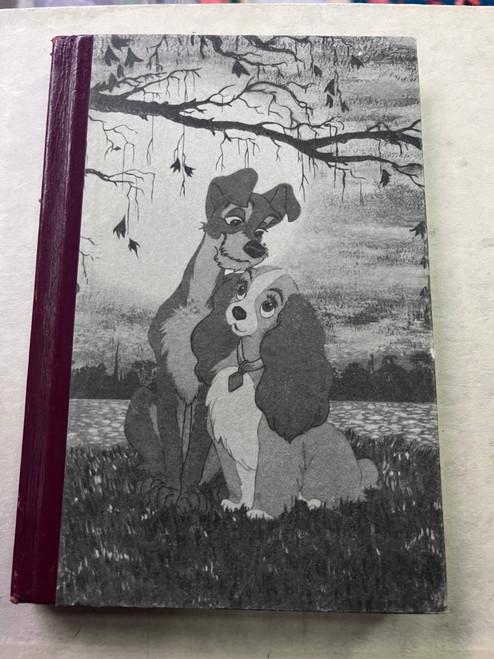 Small Vintage German Lady and The Tramp (Disney) Book