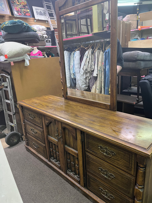 Matching Dresser, Mirror and Queen Headboard