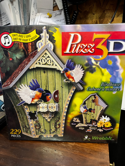 Puzz 3D - 3D Puzzle Singing Birdhouse
