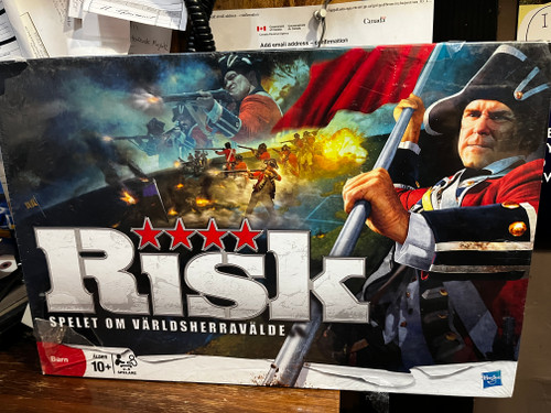 2010 Risk Board Game Danish Edition - New