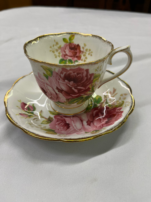 Royal Albert American Beauty Teacup and Saucer