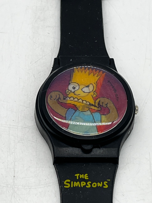Subway Bart Simpson Lenticular Digital Watch
