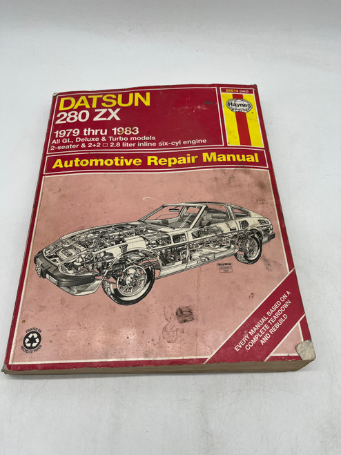 Haynes 1979-83 Datsun 280ZX Repair Manual
