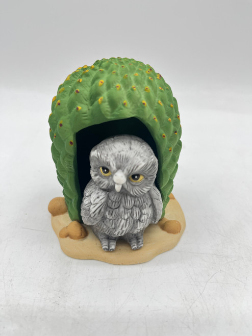 Woodland Surprise Owl Porcelain Figure