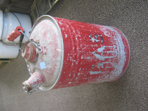vintage gas can