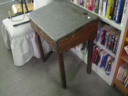 Old school desk
