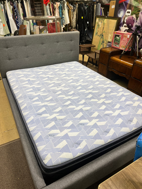 Double Bed Frame, Headboard and Mattress