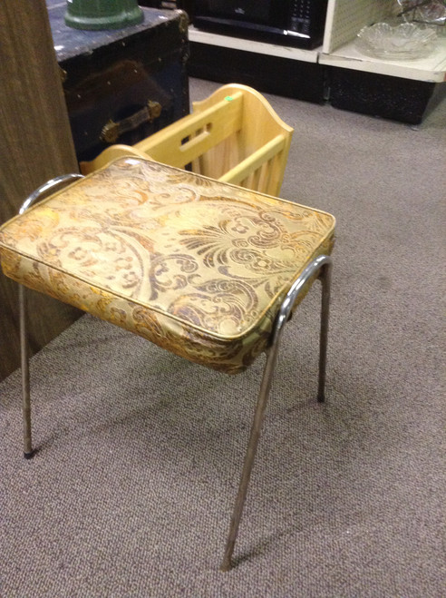 MCM foot stool golden