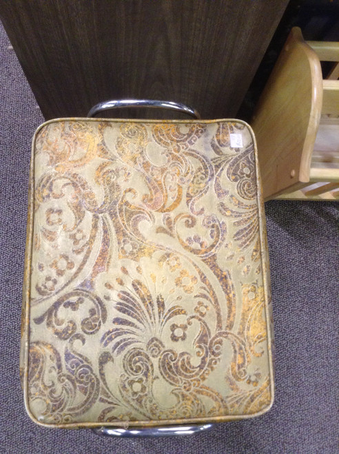MCM foot stool golden