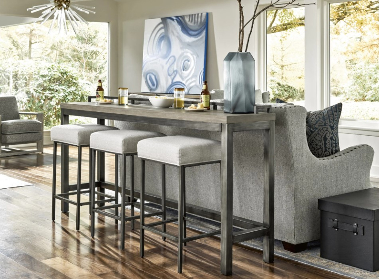 Mitchell Console Table With 3 Stools Artful Lodger Furniture