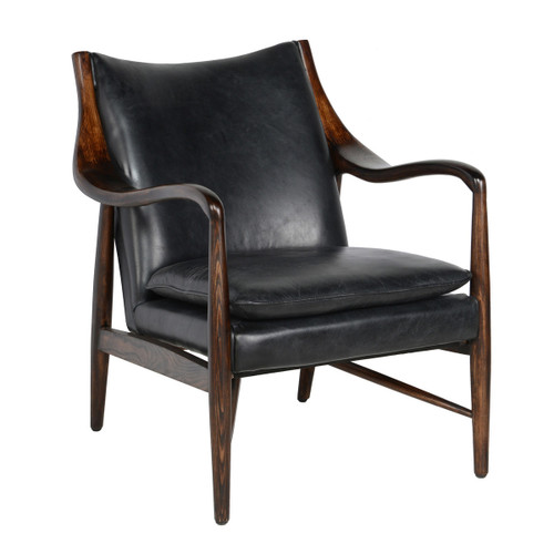 Leather Kiannah Club Chair by Classic Home Furniture at the Artful Lodger in Charlottesville, VA