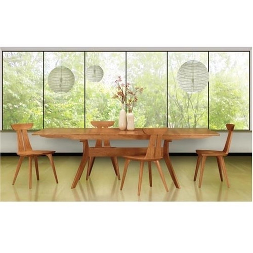 Audrey 38x72 Extension Dining Table by Copeland Furniture at Artful Lodger in Charlottesville, VA