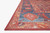 Lucca Rust/Blue by Loloi Rugs at the Artful Lodger in Charlottesville, VA