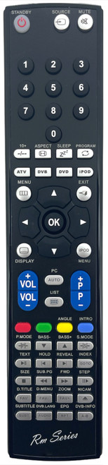 TEAC TECHNIKA UMC  M22/20-GB-TCDI-UK M22/20A-GB-TCDI-UK M22/20A-GB-TCI-UK Replacement Remote Control