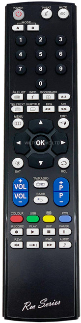 TECHNOMATE  TM-5400CI+M2 TM-5400CI+M2US TM-5600CIUSBSU Replacement Remote Control
