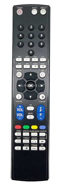 HIATCHI 37LD8700 37LD8700C 37LD8700CA Replacement Remote Control