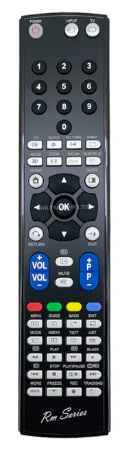 TOSHIBA 55ZL2G 55ZL2R 75024199 Replacement Remote Control