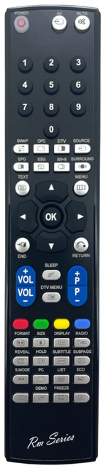 SHARP LC32DH57E-GY LC32DH57EBK LC32DH57EGY Replacement Remote Control
