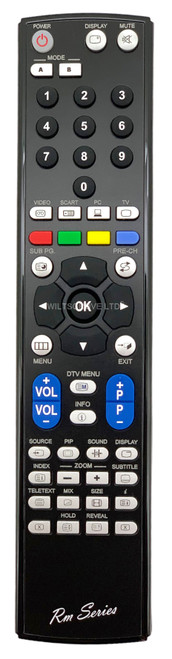 AOC VIEWSONIC  XVS-37 XVS37 XVS37LCD Replacement Remote Control