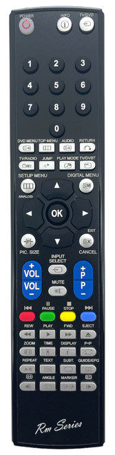 FERGUSON HITACHI ORION  TV22PL145DVD TV22PL146DVD TV22PL155DVD Replacement Remote Control