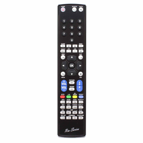 BLAUPUNKT SHARP LC48CFF6001K LC48CFF6002E LC49CFE6241K Replacement Remote Control